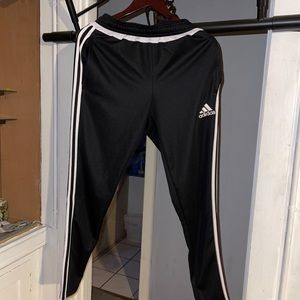 Discontinued Adidas Men’s Tiro 15 Tapered Joggers Pants Black/White Size Medium